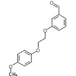 CAS#: 400741-50-6, 3-[2-(4-Methoxyphenoxy)Ethoxy]Benzaldehyde