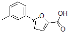 CAS 登录号：400744-57-2， 5-(3-甲基苯基)-2-呋喃羧酸