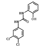 CAS#: 400877-42-1, 1-(3,4-Dichlorophenyl)-3-(2-Hydroxyphenyl)Urea