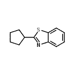 CAS#: 40115-02-4, 2-Cyclopentyl-1,3-Benzothiazole