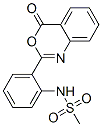 CAS 登录号：40144-33-0， N-[2-(4-氧代-4H-3,1-苯并恶嗪-2-基)苯基]甲烷磺酰胺