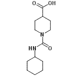 CAS#: 401581-26-8, 1-(Cyclohexylcarbamoyl)-4-Piperidinecarboxylic Acid