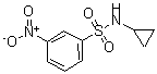 CAS 登录号：401589-92-2， N-环丙基-3-硝基-苯磺酰胺
