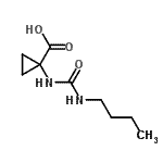 CAS#: 401628-89-5, 1-[(Butylcarbamoyl)Amino]Cyclopropanecarboxylic Acid