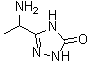 CAS 登录号：401647-10-7， 3-(1-氨基乙基)-1,4-二氢-1,2,4-三唑-5-酮