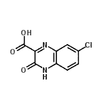 CAS 登录号：4017-34-9， 7-氯-3-氧代-3,4-二氢-2-喹喔啉羧酸