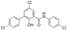 CAS 登录号：4019-40-3， 5-氯-3-(4-氯苯基)-4'-氯水杨基苯胺