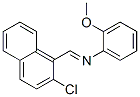 CAS#: 40226-25-3, N-[(2-Chloro-1-Naphthalenyl)Methylene]-2-Methoxybenzenamine