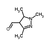 CAS#: 402600-56-0, 1,3,5-Trimethyl-4,5-Dihydro-1H-Pyrazole-4-Carbaldehyde