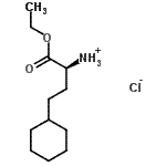 CAS#: 402825-02-9, (2S)-4-Cyclohexyl-1-Ethoxy-1-Oxo-2-Butanaminium Chloride