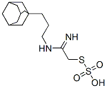 CAS 登录号：40283-74-7， 硫代硫酸氢 S-[2-[3-(金刚烷-1-基)丙基氨基]-2-亚氨基乙基]酯