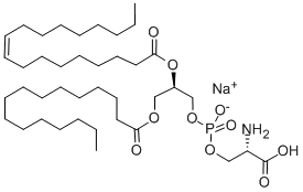 CAS 登录号：40290-44-6， 1-棕榈酰-2-油酰基甘油-3-磷酰丝氨酸