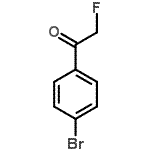 CAS 登录号：403-30-5， 1-(4-溴苯基)-2-氟乙酮