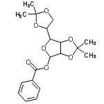 CAS#: 403604-98-8, 6-(2,2-Dimethyl-1,3-Dioxolan-4-Yl)-2,2-Dimethyltetrahydrofuro[3,4-d][1,3]Dioxol-4-Yl Benzoate