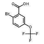 CAS#: 403646-48-0, 2-Bromo-5-(Trifluoromethoxy)Benzoic Acid