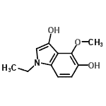 CAS#: 403854-10-4, 1-Ethyl-4-Methoxy-1H-Indole-3,5-Diol