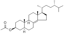 CAS 登录号：4042-95-9， 5alpha(H),17alpha(H),(20R)-beta-乙酰氧基麦角甾-8(14)-烯
