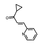 CAS#: 404916-68-3, (2E)-1-Cyclopropyl-3-(2-Pyridinyl)-2-Propen-1-One