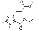 CAS 登录号：40515-75-1， 3-(2-乙氧羰基-乙基)-5-甲基-1H-吡咯-2-羧酸乙酯