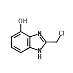 CAS 登录号：405173-74-2， 2-(氯甲基)-1H-苯并咪唑-4-醇
