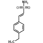 CAS 登录号：405262-53-5， (E)-2-(4-乙基苯基)乙烯磺酰胺