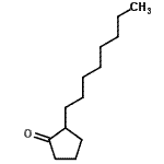 CAS 登录号：40566-23-2， 2-辛基环戊酮
