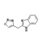 CAS#: 40609-34-5, 2-(1,2,3-Oxadiazol-4-Ylmethyl)-1H-Benzimidazole