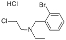 CAS#: 40616-75-9, N-(2-Chloroethyl)-N-Ethyl-2-Bromobenzylamine Hydrochloride