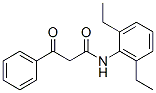 CAS 登录号：40624-79-1， N-(2,6-二乙基苯基)-3-氧代-3-苯丙酰胺