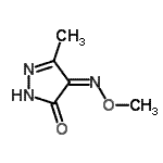CAS#: 406938-87-2, (4Z)-4-(Methoxyimino)-5-Methyl-2,4-Dihydro-3H-Pyrazol-3-One