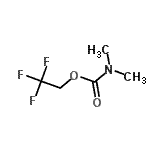 CAS 登录号：407-43-2， 2,2,2-三氟乙基二甲基氨基甲酸酯