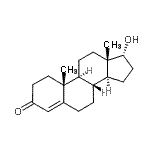 CAS#: 4075-13-2, (17alpha)-17-Hydroxyandrost-4-En-3-One
