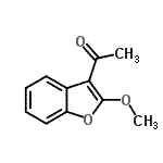 CAS#: 40800-80-4, 1-(2-Methoxy-1-Benzofuran-3-Yl)Ethanone