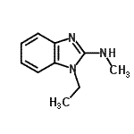 CAS#: 40825-20-5, 1-Ethyl-N-Methyl-1H-Benzimidazol-2-Amine