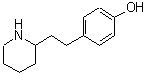CAS 登录号：408312-63-0， 4-[2-(2-哌啶基)乙基]苯酚