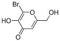 CAS 登录号：40838-32-2， 6-溴-5-羟基-2-羟基甲基-4-吡喃酮