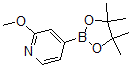 CAS 登录号：408502-23-8， 2-甲氧基吡啶-4-硼酸频哪醇酯