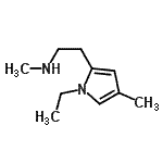 CAS#: 408507-54-0, 2-(1-Ethyl-4-Methyl-1H-Pyrrol-2-Yl)-N-Methylethanamine