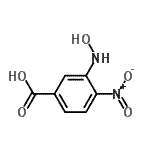 CAS 登录号：408533-80-2， 3-(羟基氨基)-4-硝基苯甲酸