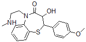 CAS#: 40861-80-1, Deacetyl-N-Monodemethyldiltiazem