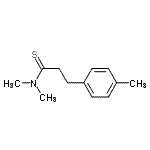 CAS#: 409110-63-0, N,N-Dimethyl-3-(4-Methylphenyl)Propanethioamide