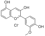 CAS 登录号：4092-64-2， 玫瑰色素氯化物