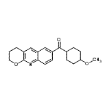 CAS#: 409345-29-5, 3,4-Dihydro-2H-Pyrano[2,3-b]Quinolin-7-Yl(4-Methoxycyclohexyl)Methanone