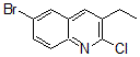 CAS#: 409346-70-9, 6-Bromo-2-Chloro-3-Ethyl-Quinoline