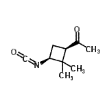 CAS#: 410069-62-4, 1-[(1R,3S)-3-Isocyanato-2,2-Dimethylcyclobutyl]Ethanone