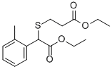 CAS#: 41022-22-4, Ethyl 3-(2-Ethoxy-2-Oxo-1-o-Tolylethylthio)Propanoate