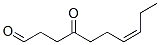 CAS 登录号：41031-87-2， (Z)-4-氧代-7-癸烯醛