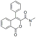 CAS#: 41056-55-7, N,N-Dimethyl-1-Oxo-4-Phenyl-1H-2-Benzopyran-3-Carboxamide