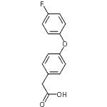 CAS 登录号：41073-15-8， [4-(4-氟苯氧基)苯基]乙酸