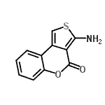 CAS#: 41078-15-3, 3-Amino-4H-Thieno[3,4-c]Chromen-4-One